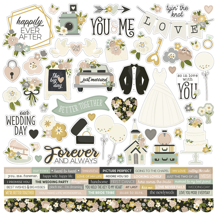 Happily Ever After - Mr & Mrs – Simple Stories