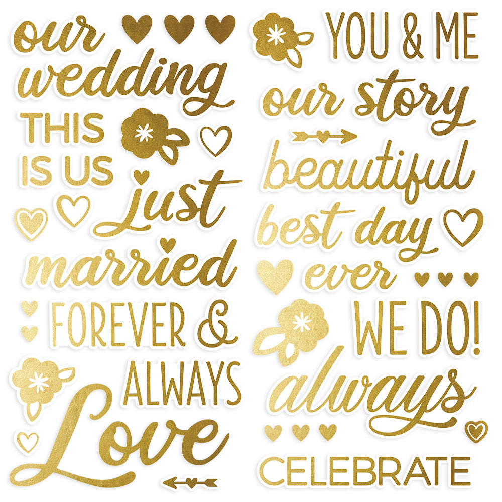Happily Ever After - Foam Stickers