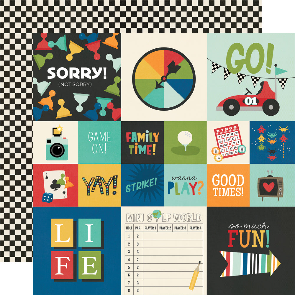 Simple Stories 12x12 Combo Cardstock Stickers - [Collection] - Happy H –  Scrapbook Cafe