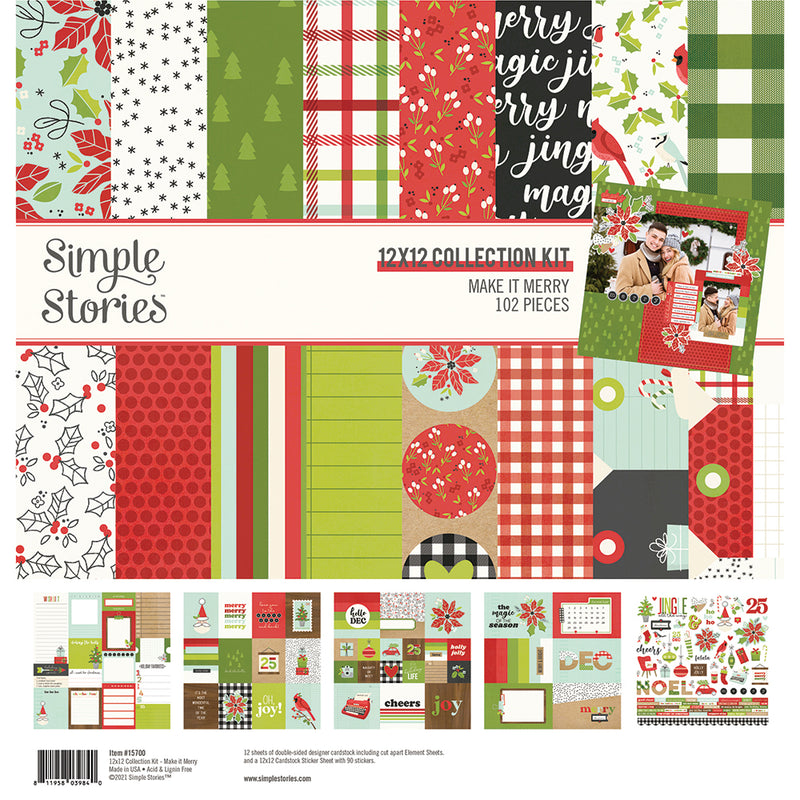 Simple Cards Card Kit - Holiday Hellos