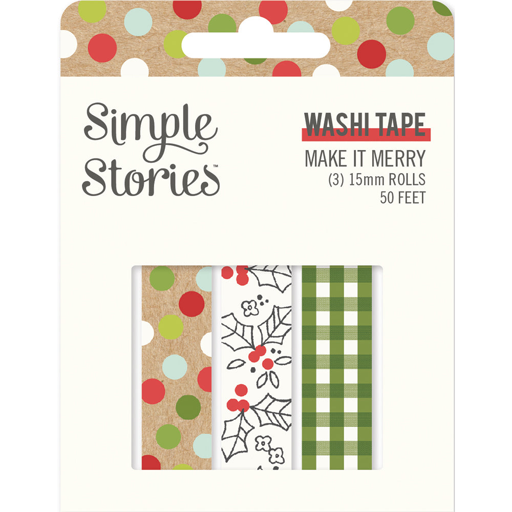 Make it Merry - Washi Tape