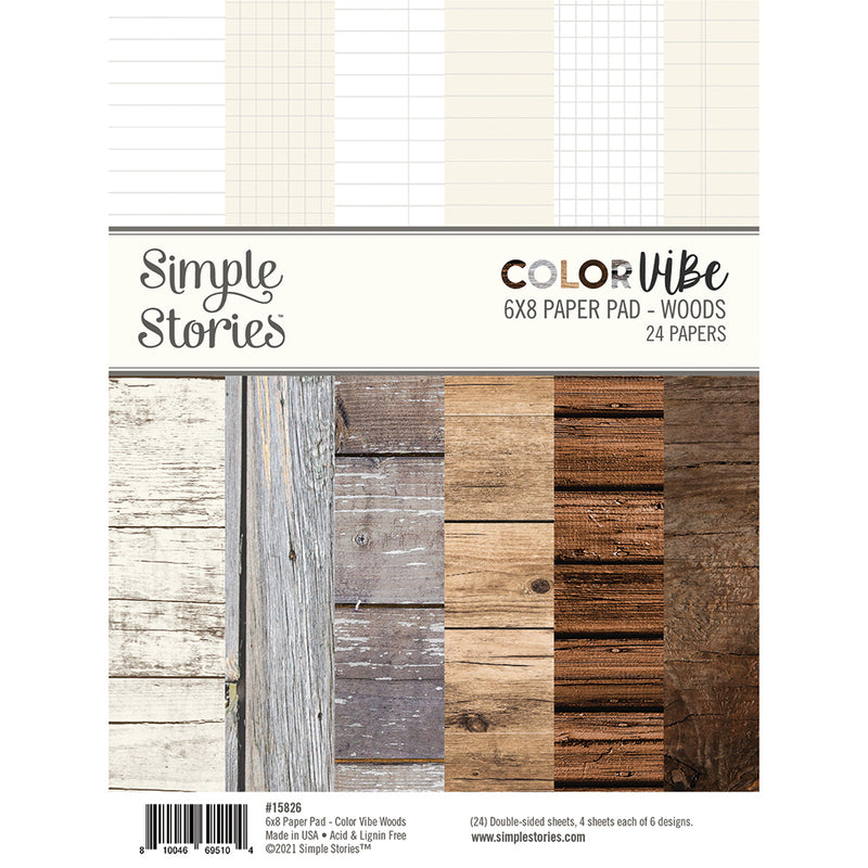 Color Vibe - Birch/White Grid