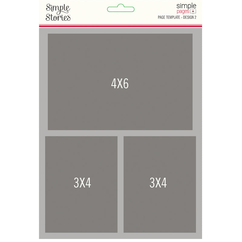 Simple Pages Photo Mat Templates
