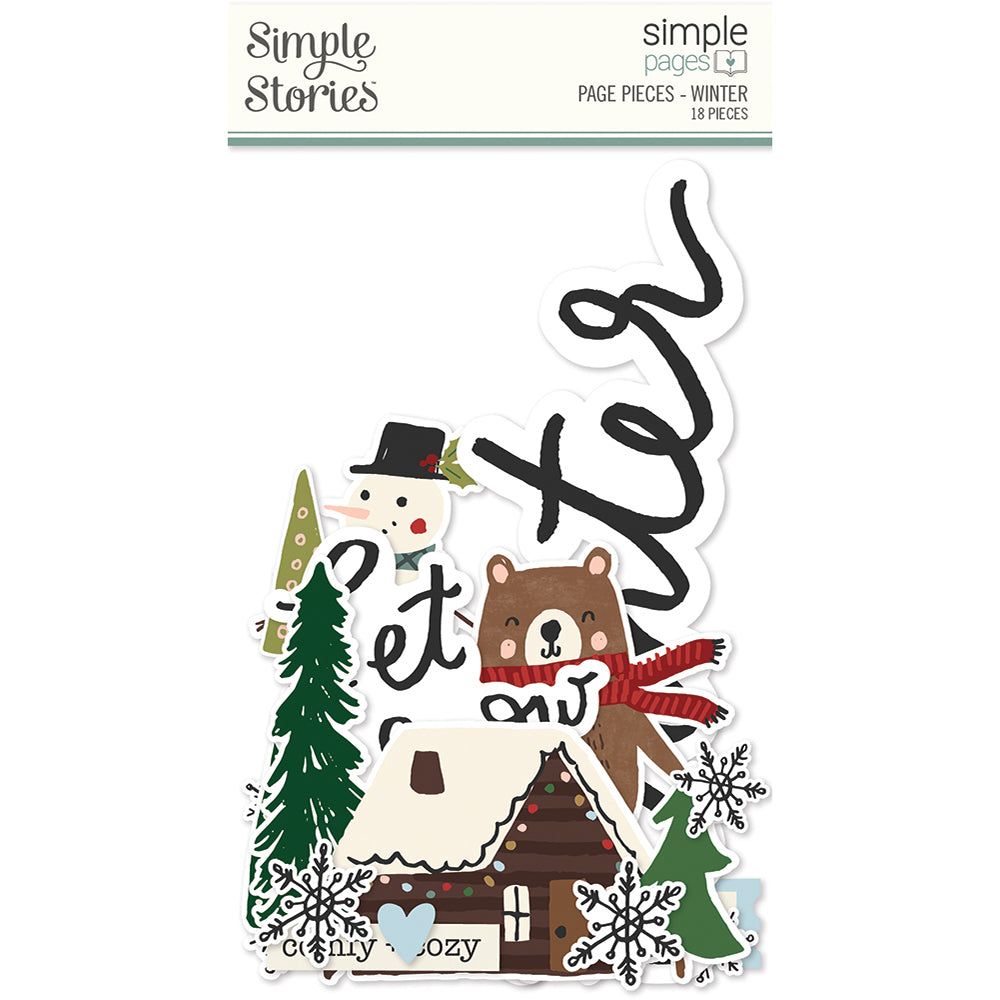 Simple Pages Page Pieces - Winter