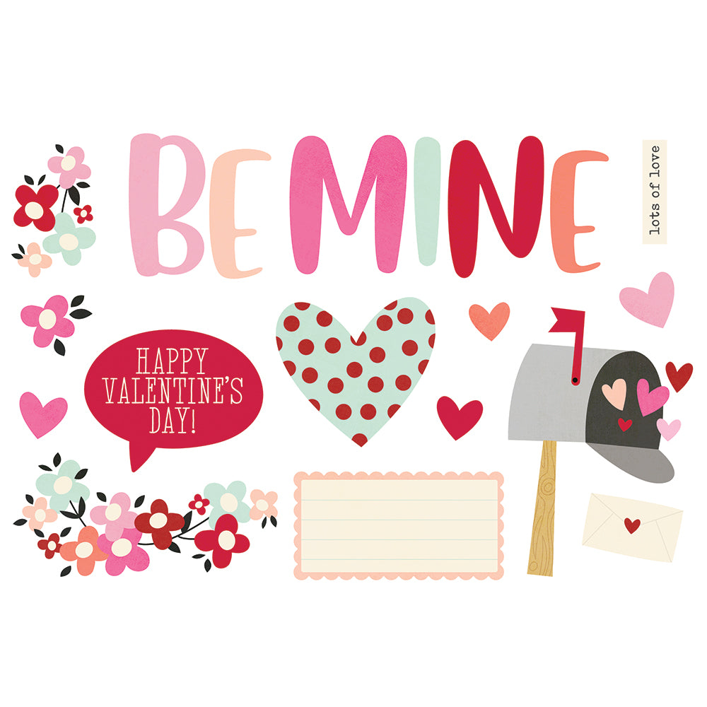 Simple Pages Page Pieces - Valentine's Day