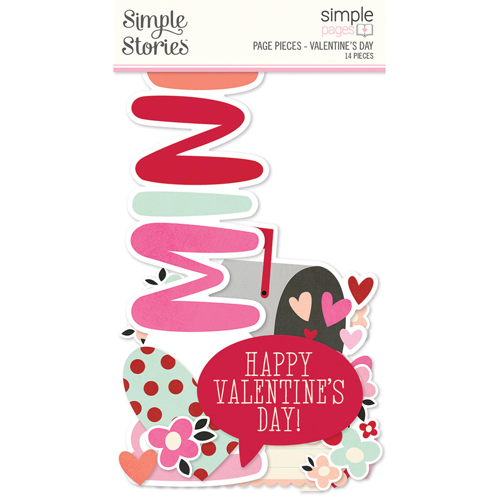 Simple Pages Page Pieces - Valentine's Day