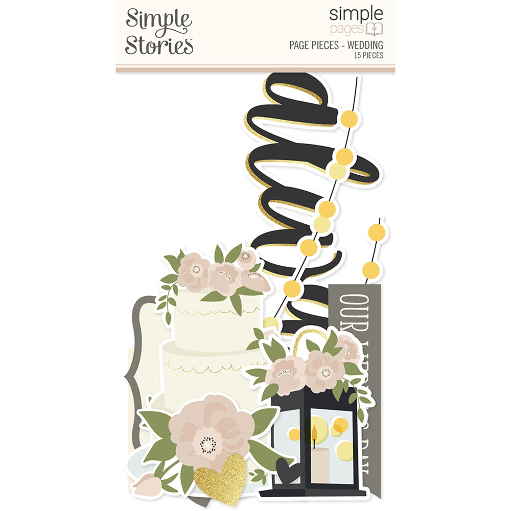 Simple Pages Page Pieces - Wedding
