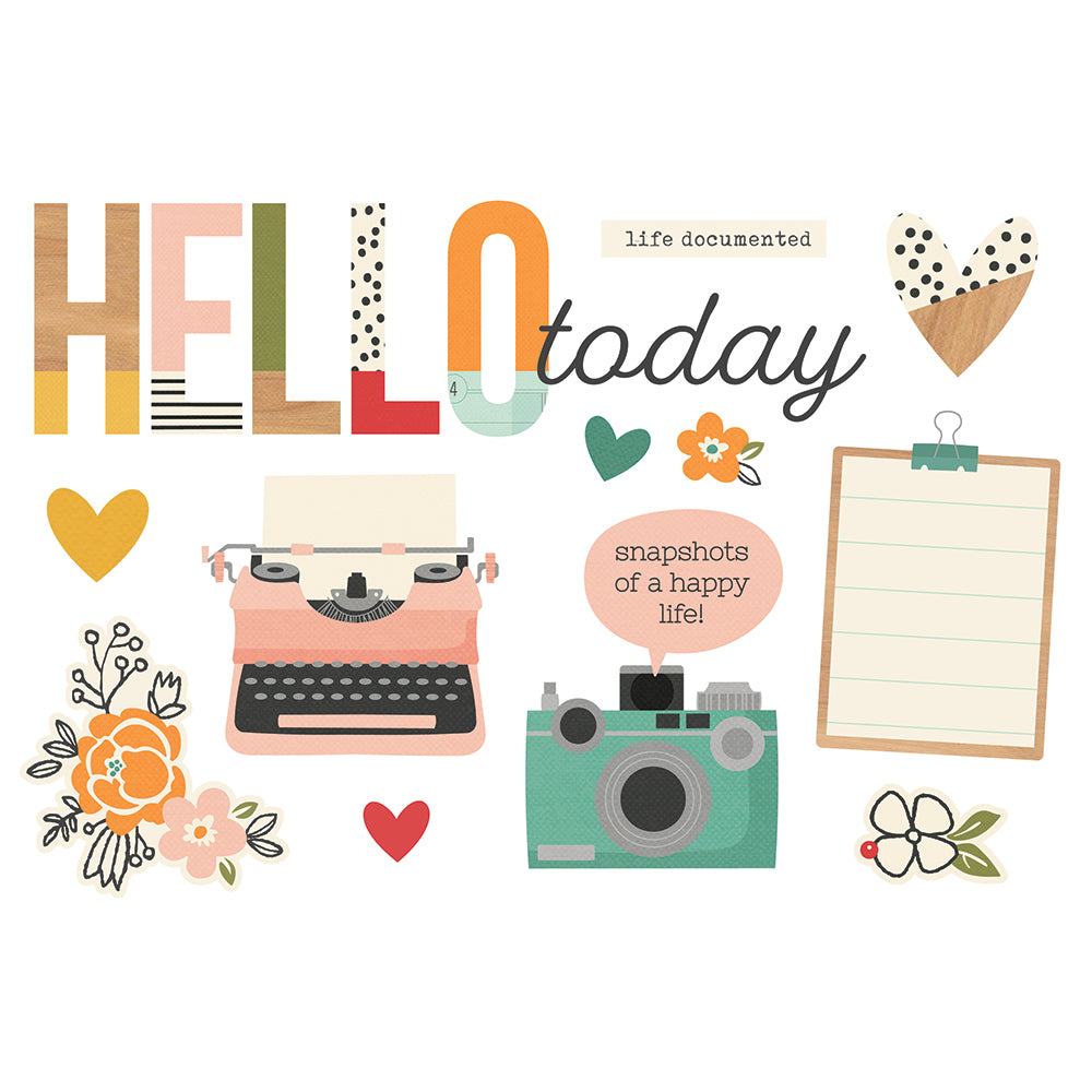 Simple Pages Page Pieces - Hello Today