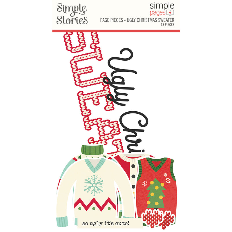 Ugly Christmas Sweater - 6x12 Cardstock Sticker