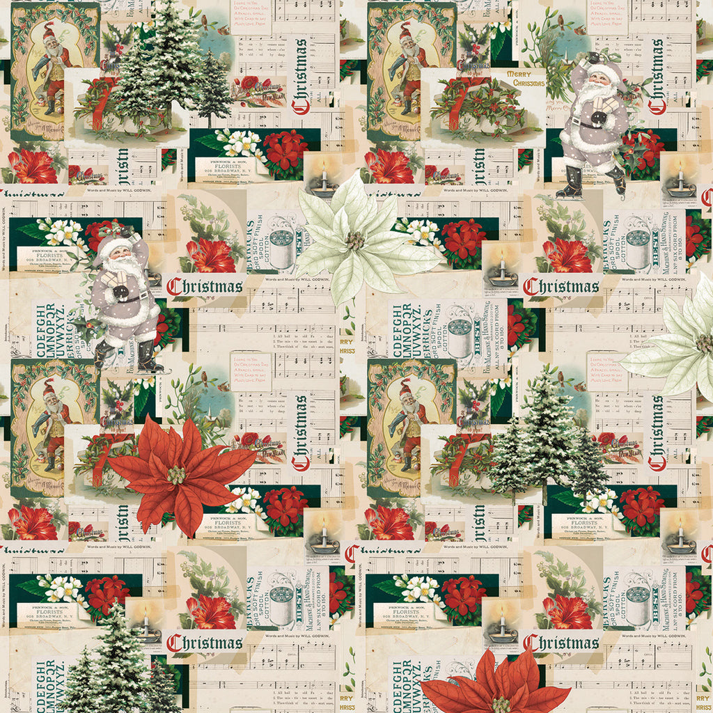 Simple Vintage Rustic Christmas - Wrapped with Care