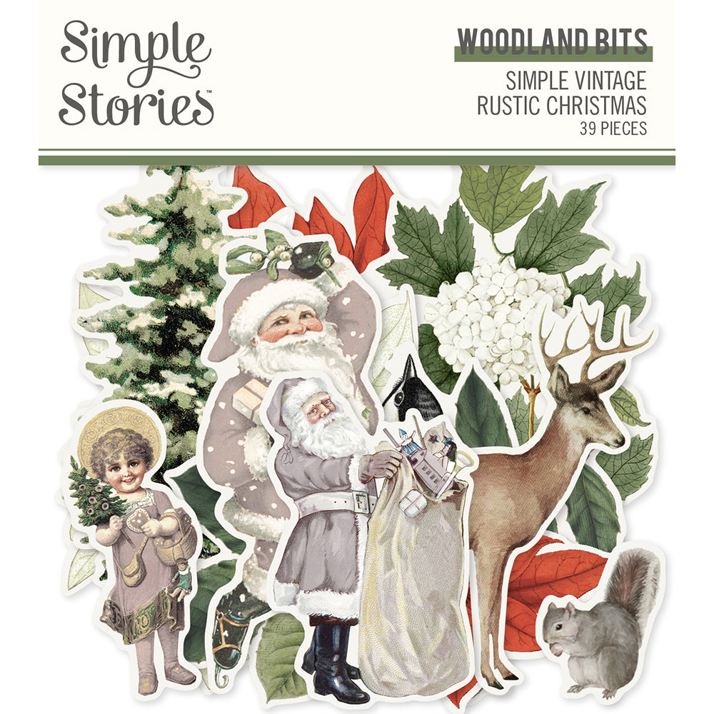 Simple Vintage Rustic Christmas - Woodland Bits & Pieces