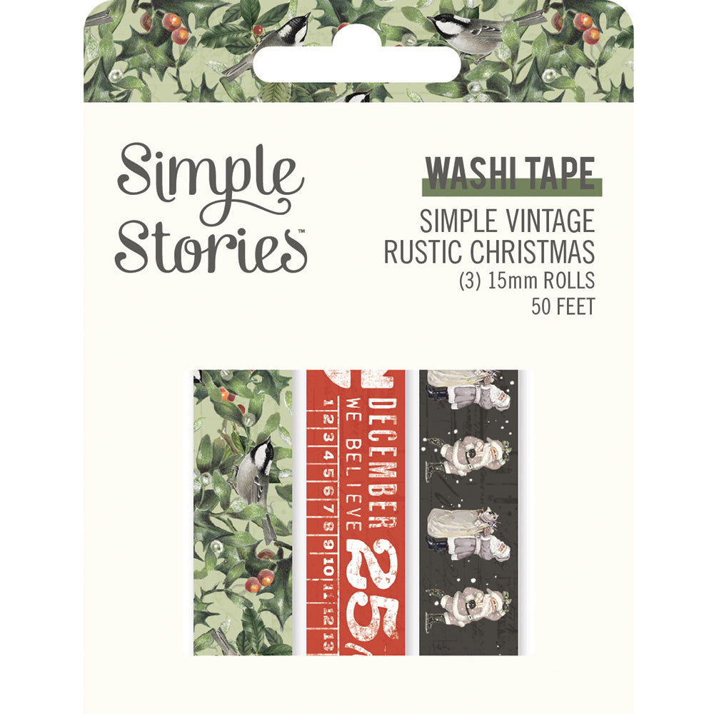 Simple Vintage Rustic Christmas - Washi Tape