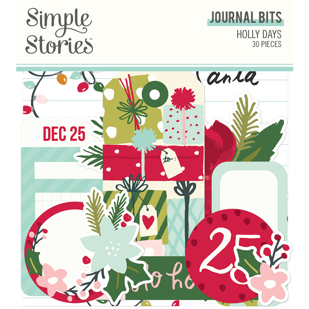 Holly Days - Journal Bits