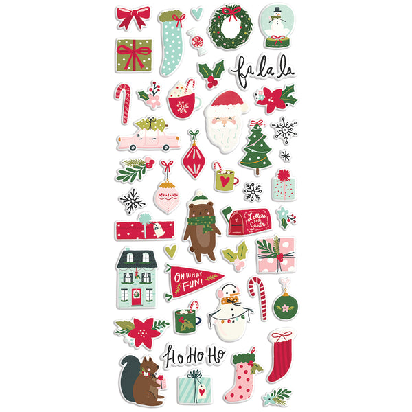 Holly Days - Puffy Stickers – Simple Stories