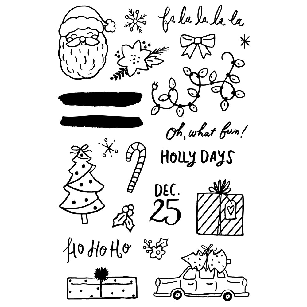 Holly Days - Stamps