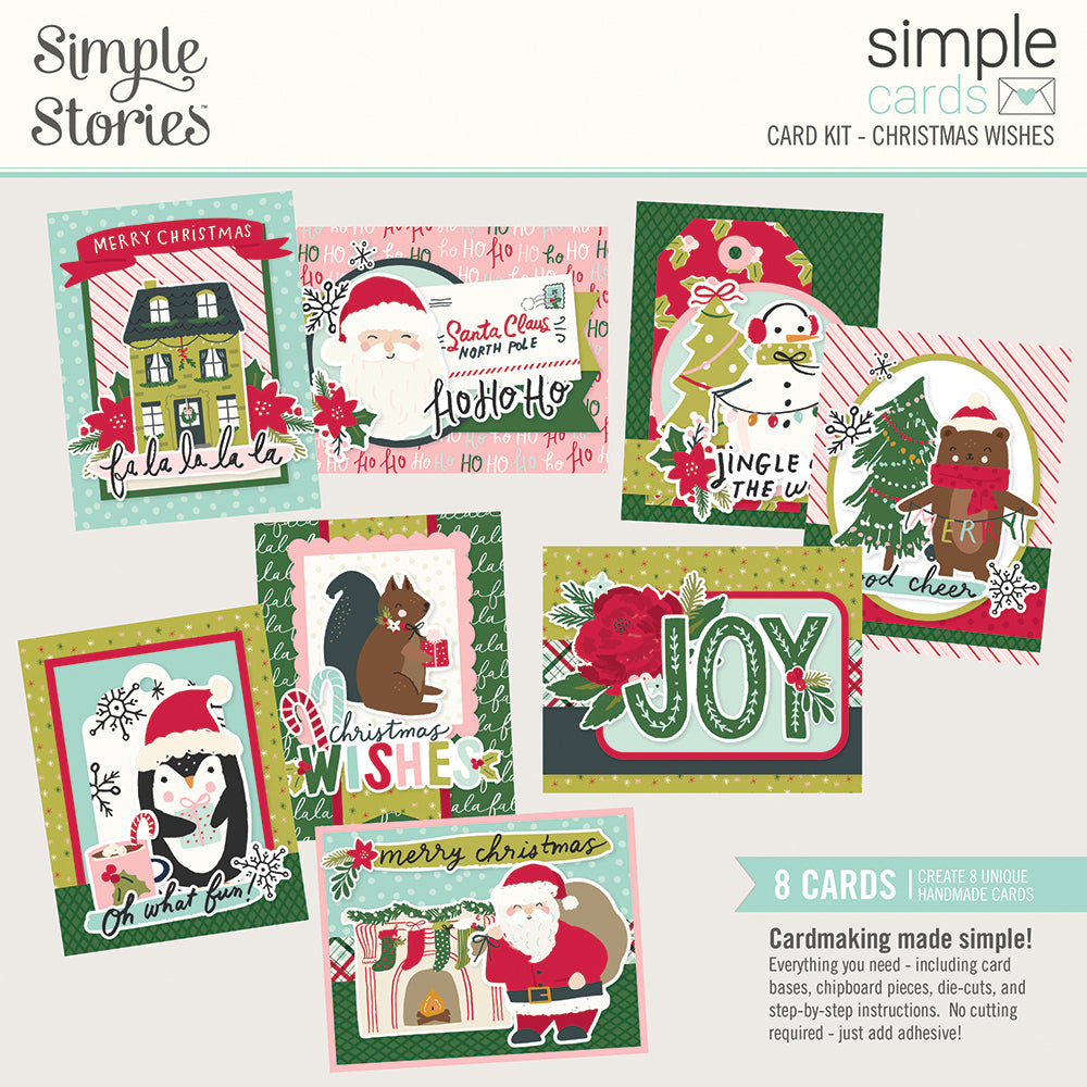Simple Stories Simple Stories Boho Christmas Simple Cards Card Kit