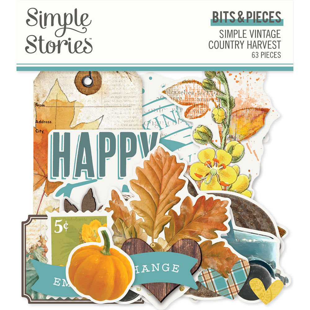 Simple Stories - S.V. 'Tis The Season collection Bits & Pieces Die-Cuts