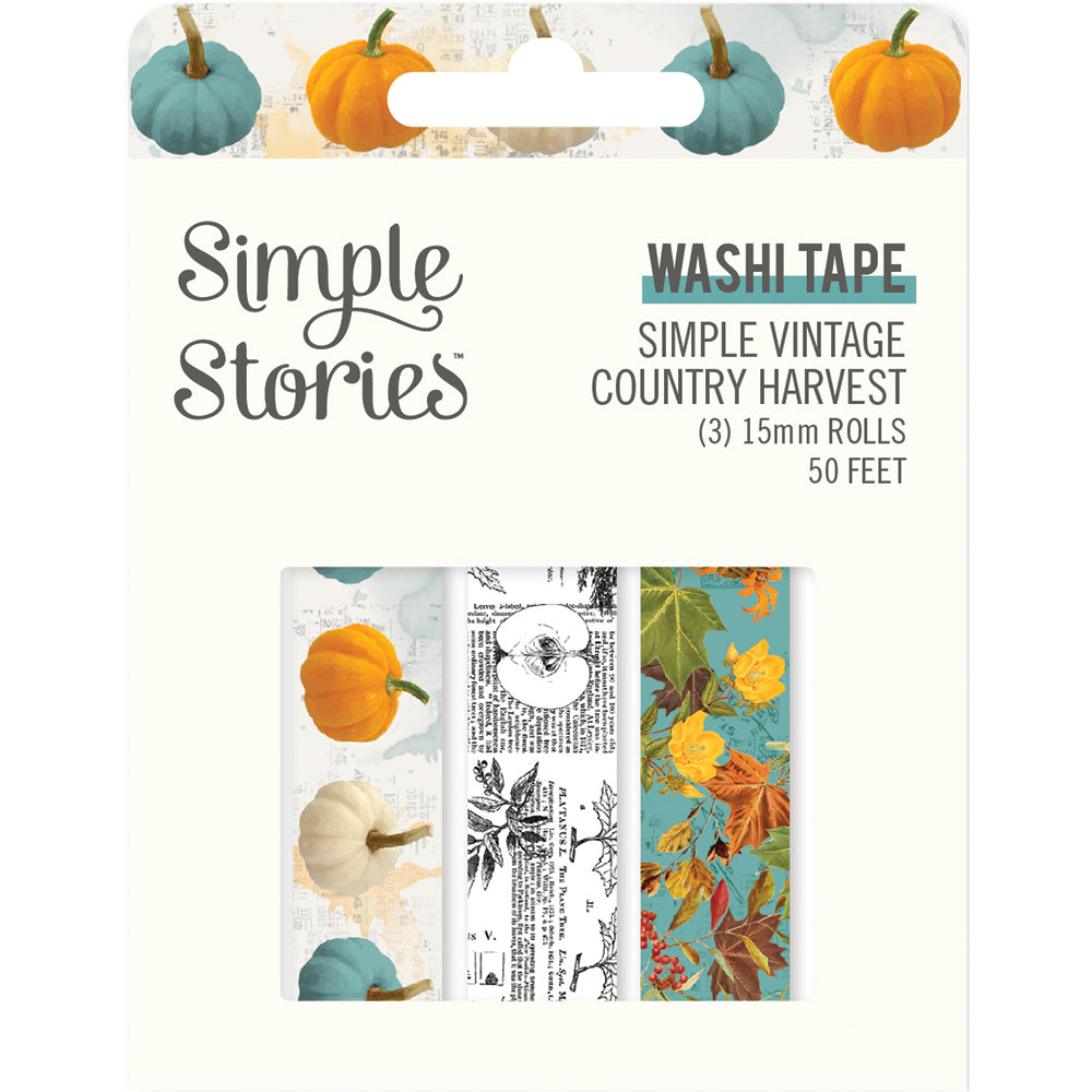 Simple Vintage Country Harvest - Washi Tape