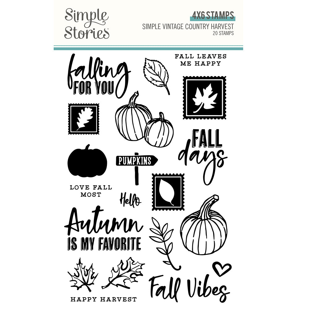 Simple Vintage Country Harvest - Stamps