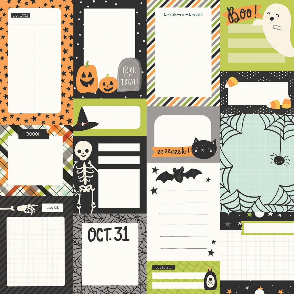 Spooky Nights - Journal Elements
