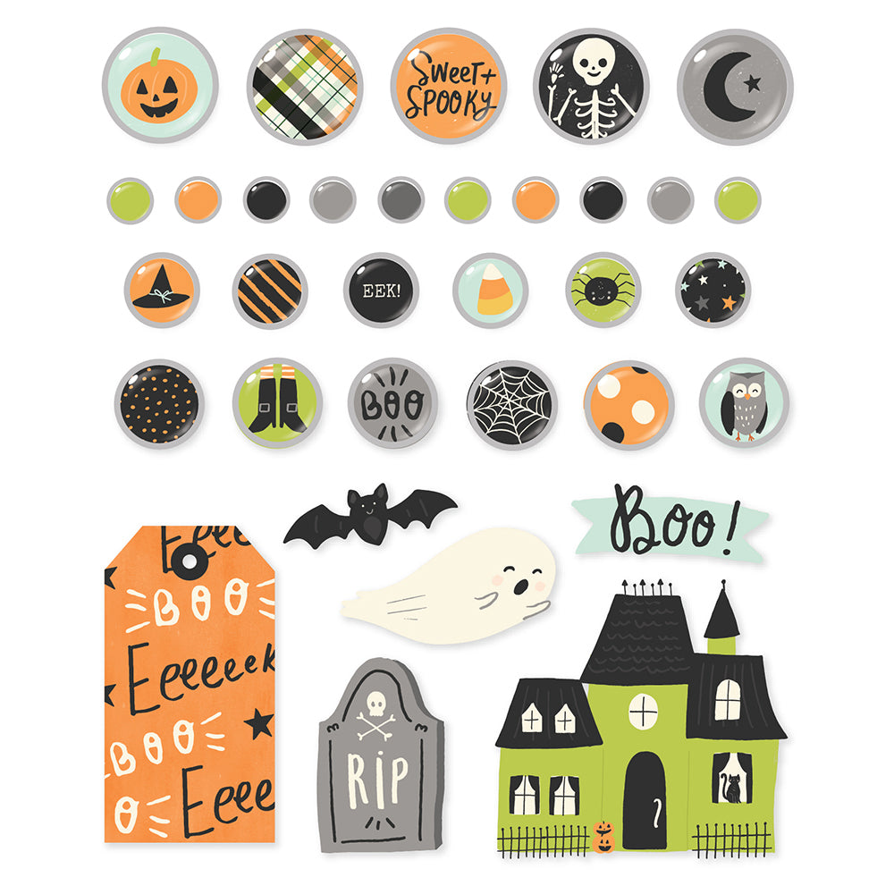 Spooky Nights - Decorative Brads