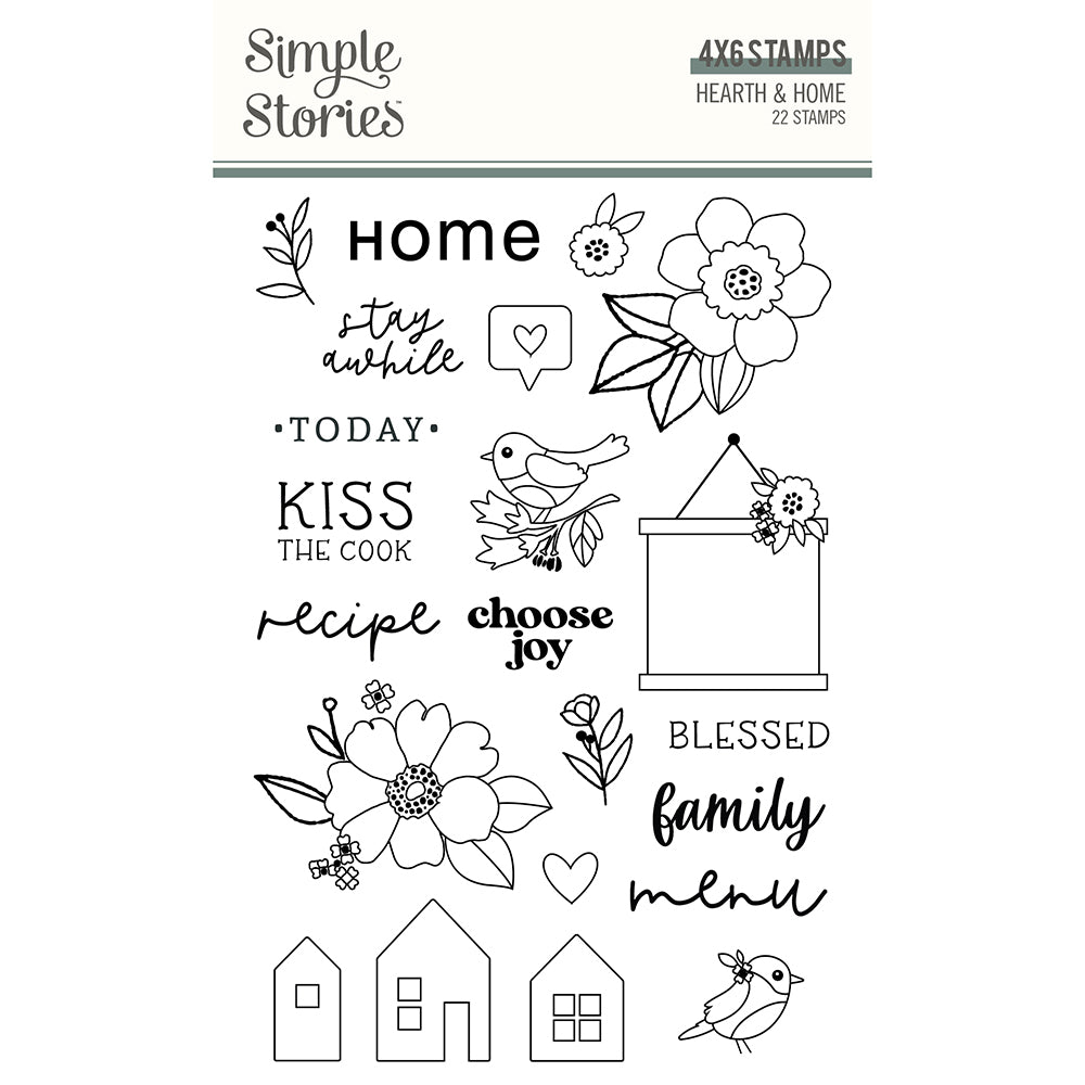 Simple Stories Hearth & Home Collection Sticker Book (16518) – Everything  Mixed Media