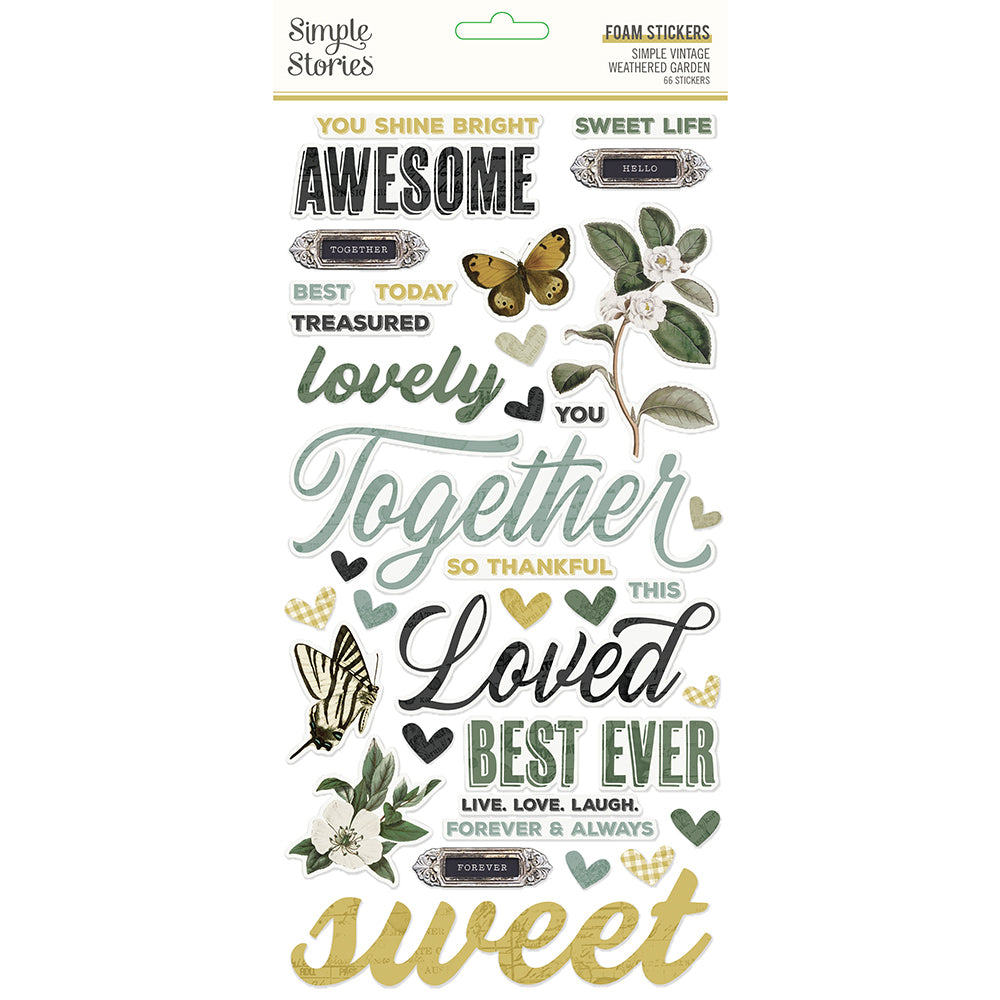 Simple Vintage Weathered Garden – Simple Stories