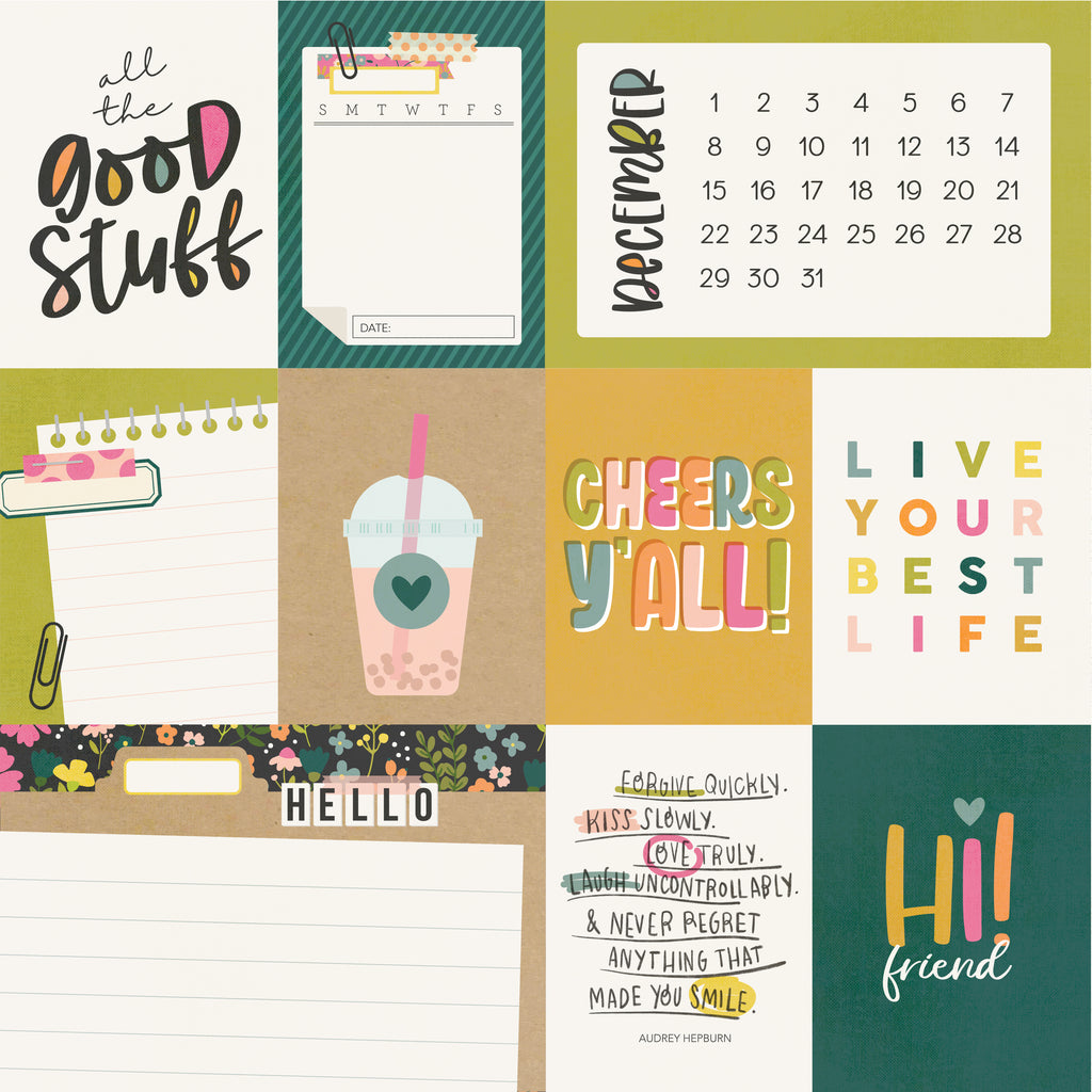 Simple Stories Sweet Talk Stickers- Foam