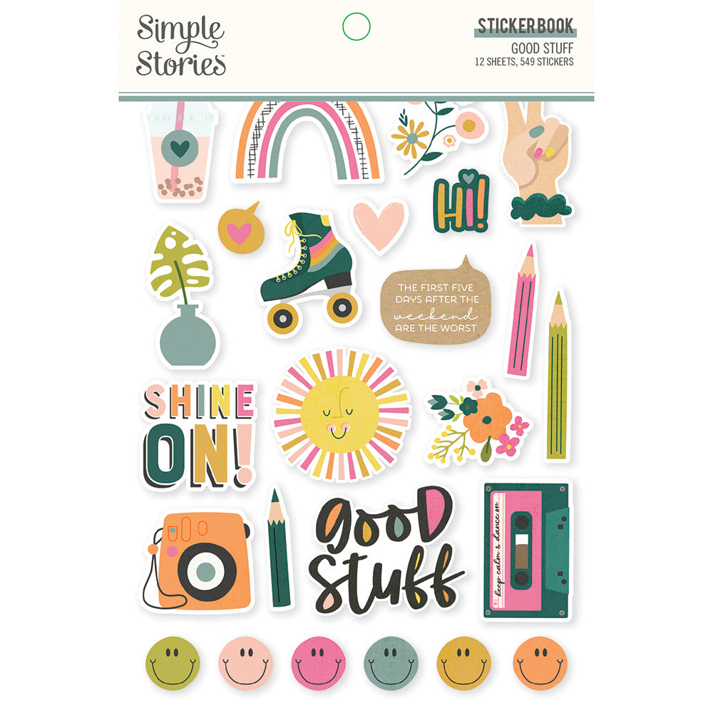 Good Stuff Collection Good Stuff - Sticker Book – Simple Stories