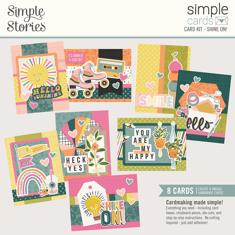 Simple Stories Simple Stories Boho Christmas Simple Cards Card Kit