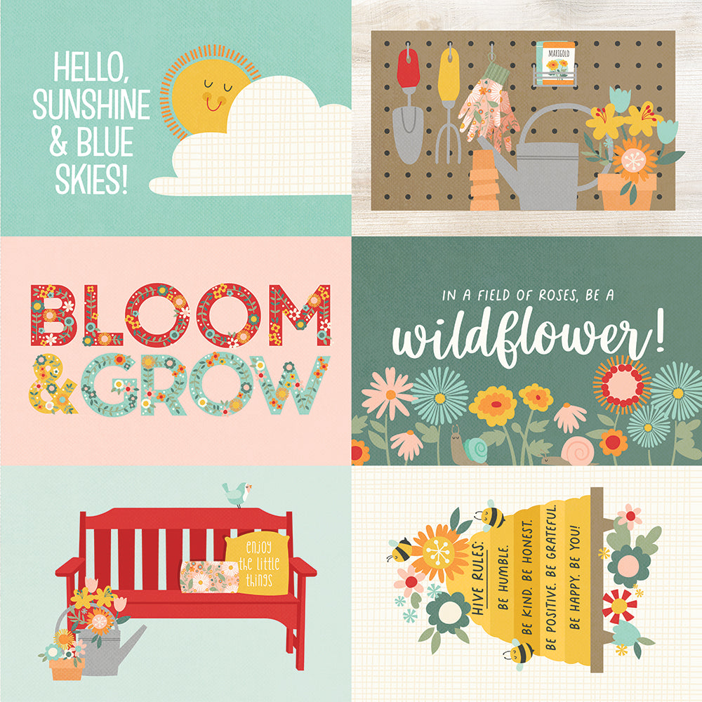 Simple Stories - Full Bloom Collection - Sticker Book