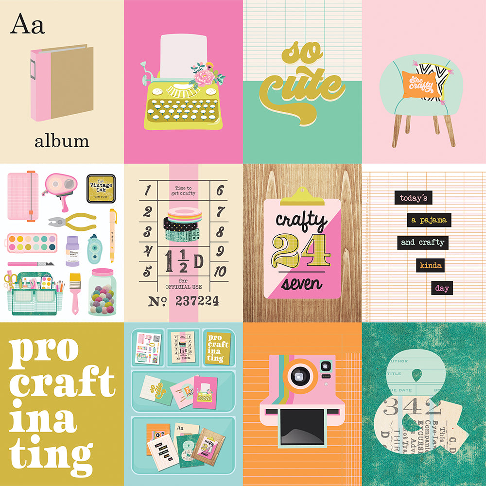 Let's Get Crafty - 3x4 Elements
