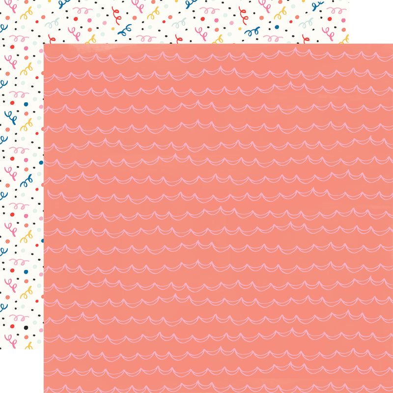 Color Vibe 12x12 Textured Cardstock - Navy