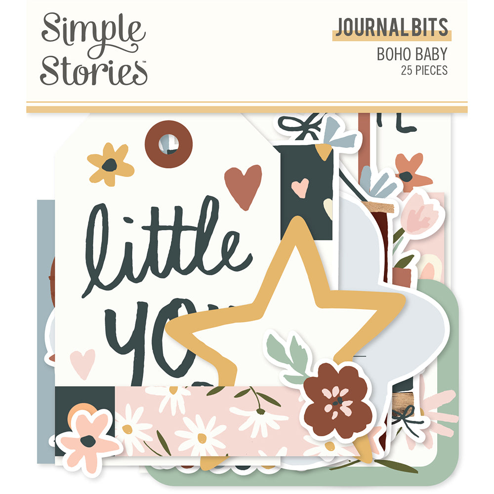 Boho Baby - Journal Bits