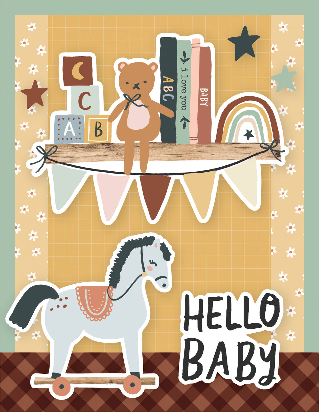 Boho Baby - Simple Cards Card Kit