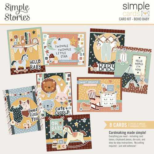 NEW! Simple Cards Card Kit - Boho Sunshine