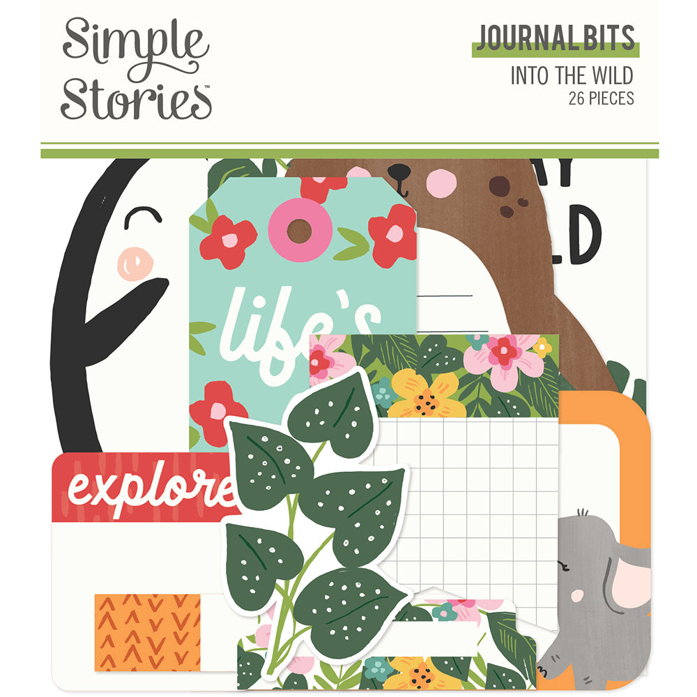 Simple Stories - Into The Wild - Oh Snap! - 12 x 12 Cardstock Paper – TM on  the Go!