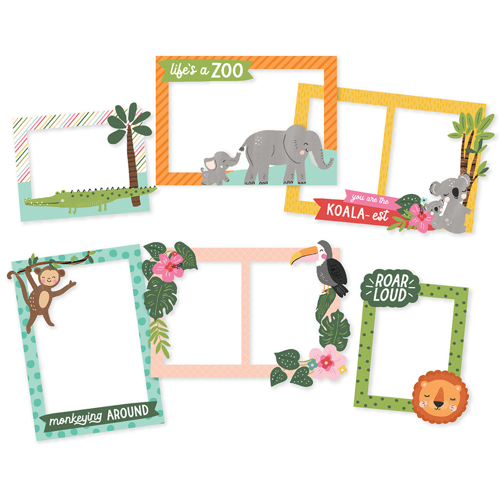 Into the Wild - Chipboard Frames