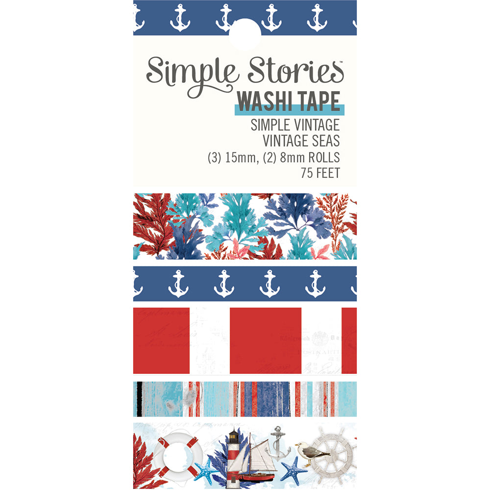 Simple Vintage Vintage Seas - Washi Tape