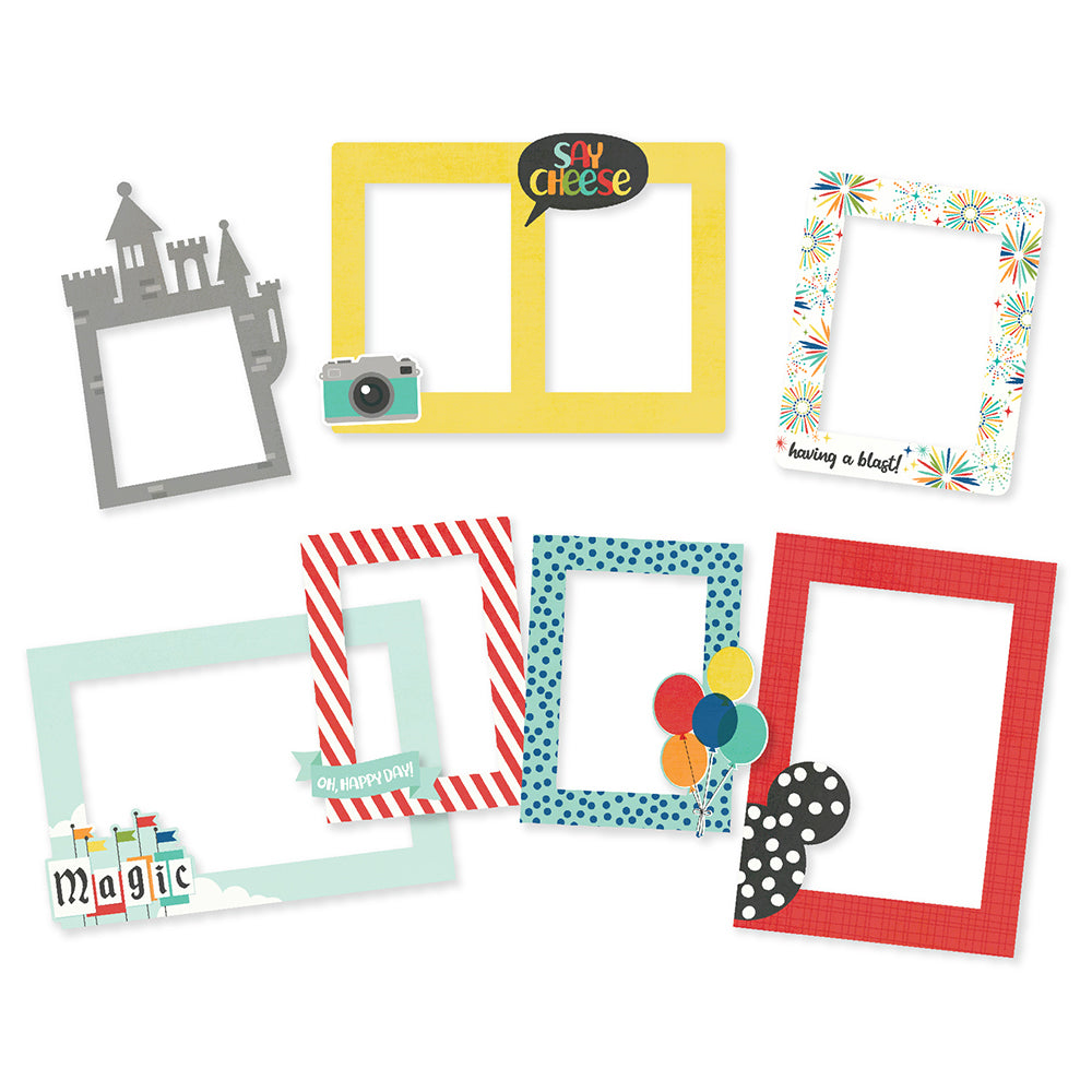 Say Cheese At the Park - Chipboard Frames