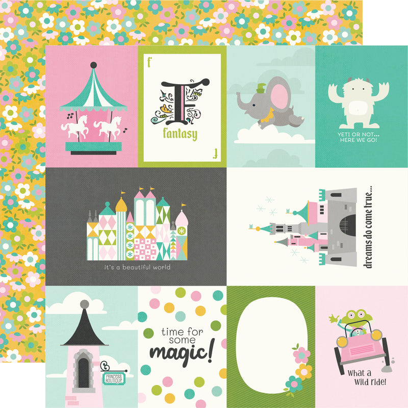 Say Cheese Fantasy at the Park - Cardstock Sticker