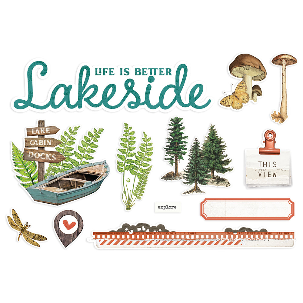 Simple Vintage Lakeside - Simple Pages Page Pieces