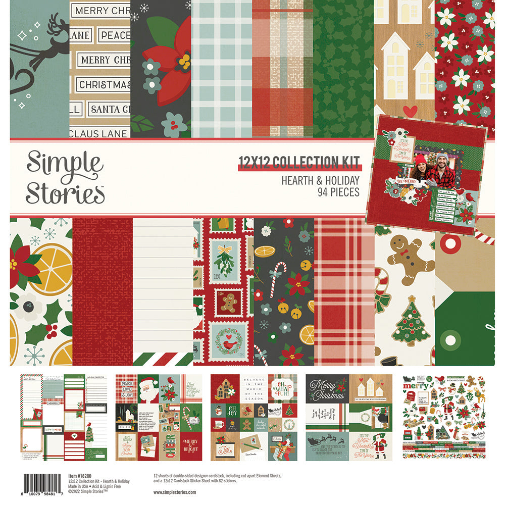 Simple Stories Hearth & Home Sticker Book 652 Pcs, Planner, Card Making,  Paper Crafting, Art Journaling, Scrapbooking, Kitchen, Recipes 