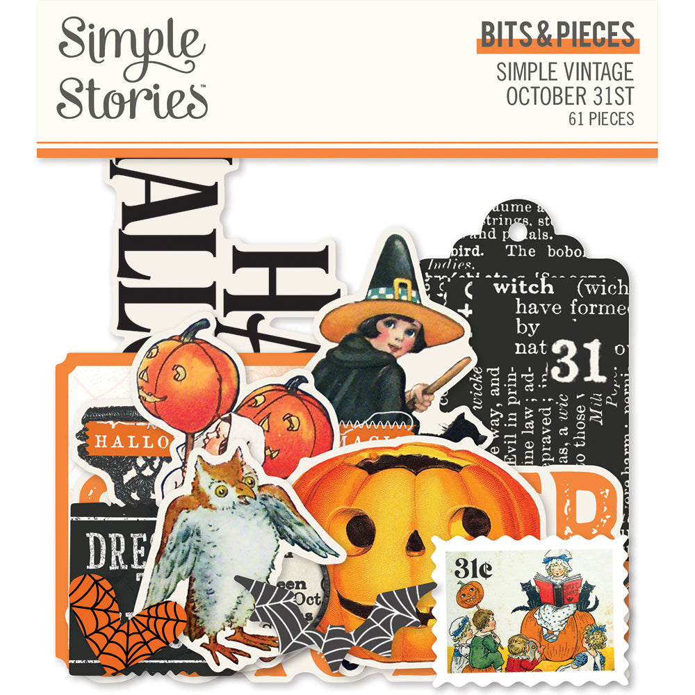 Simple Vintage October 31st - Bits & Pieces