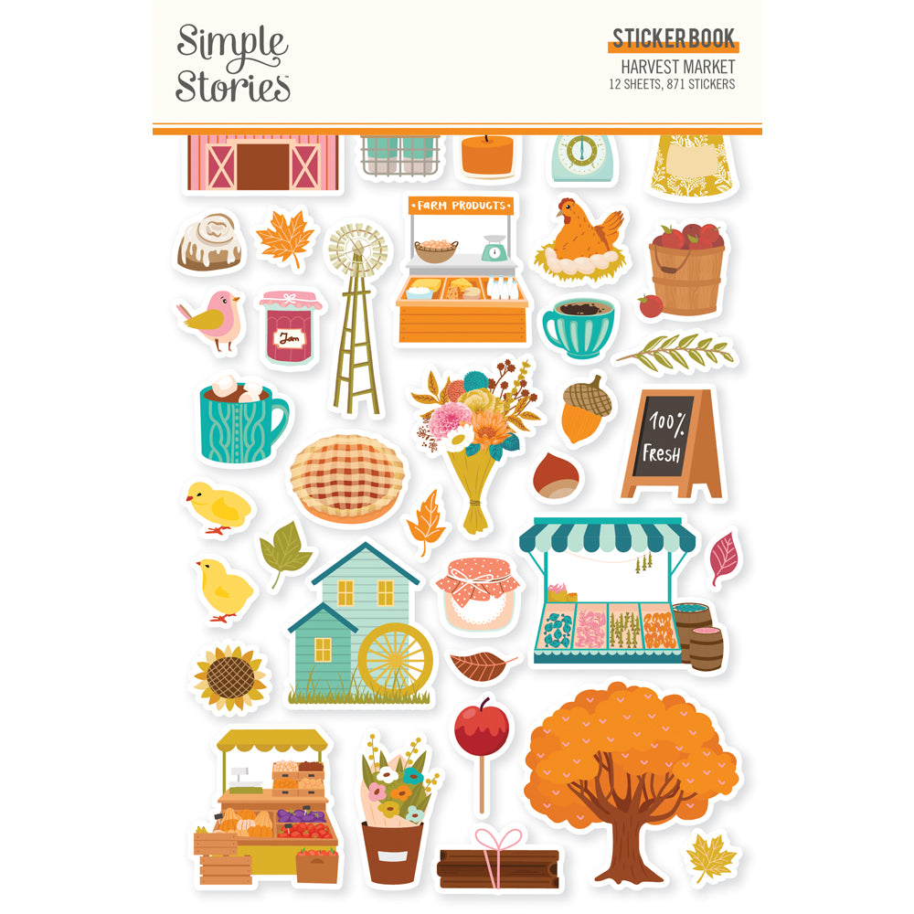 Harvest Market - Sticker Book