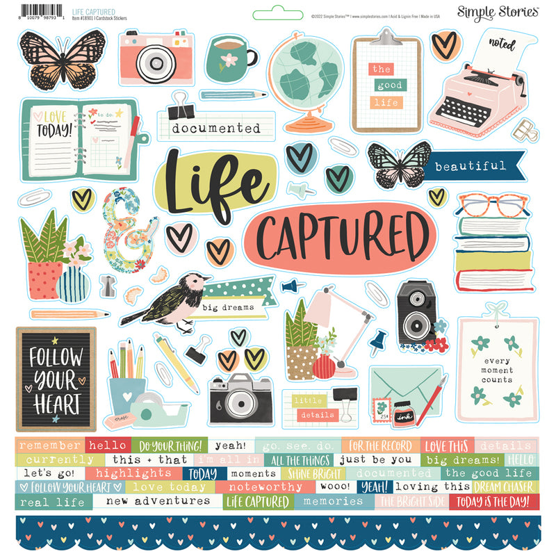 Life Captured - Sticker Book