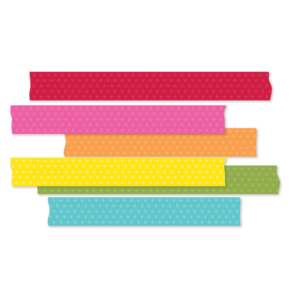 Color Vibe Washi Tape - Brights