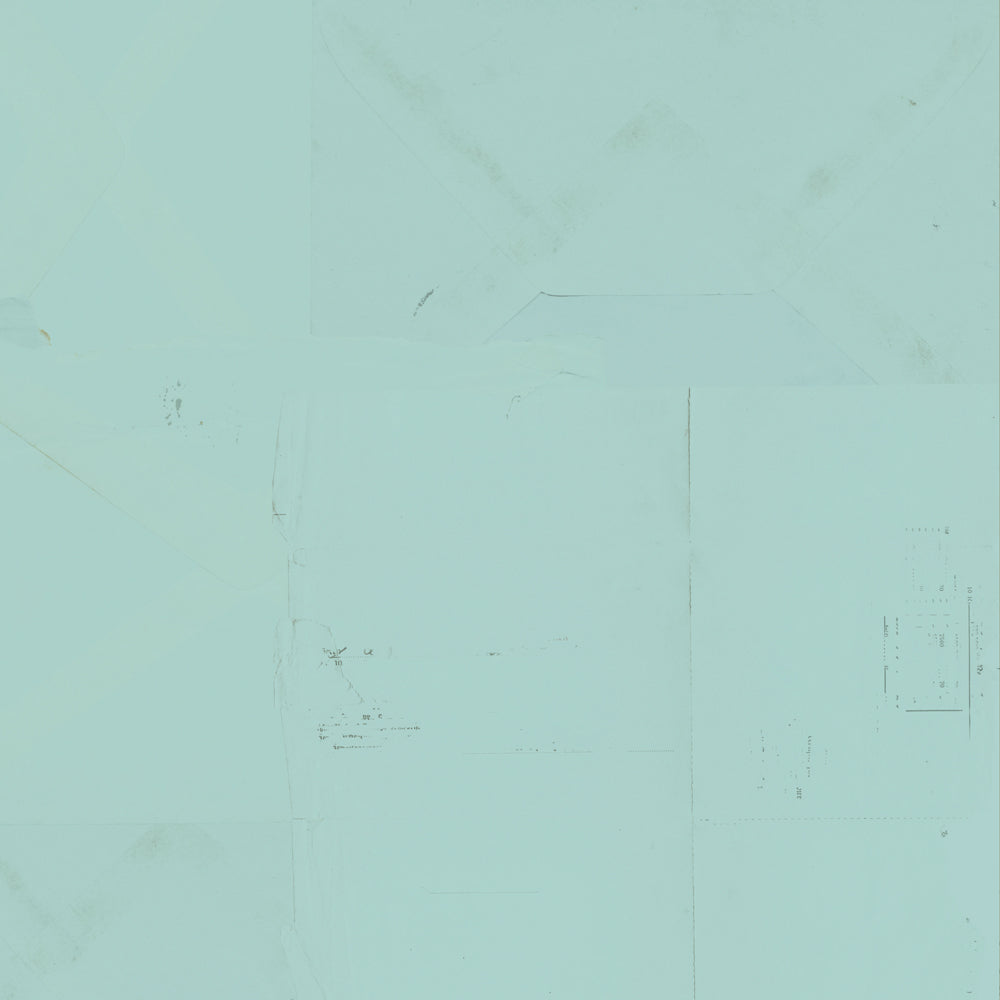 Simple Vintage Winter Woods - Ice Blue/Aspen