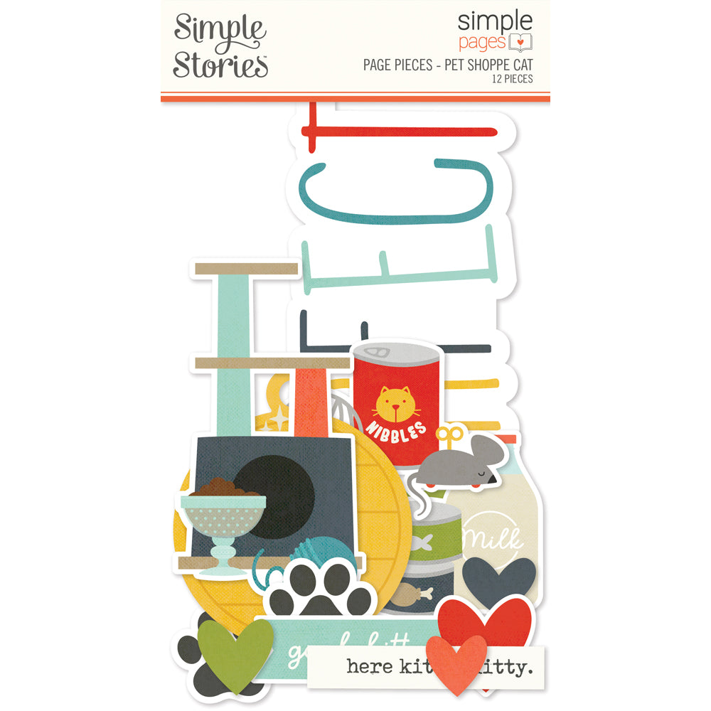 Pet Shoppe Cat- Simple Pages Page Pieces
