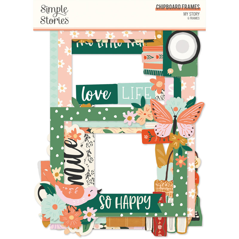 My Story Chipboard Frames – Simple Stories